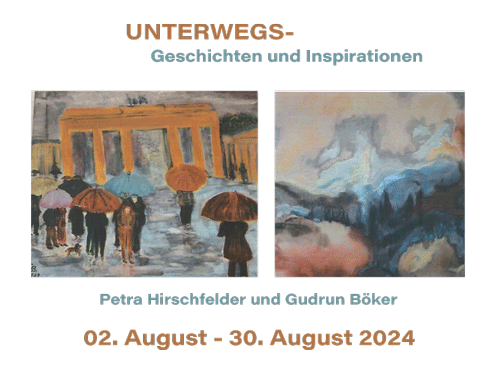 Ausstellung von Petra Hirschfelder und Gudrun Böker
